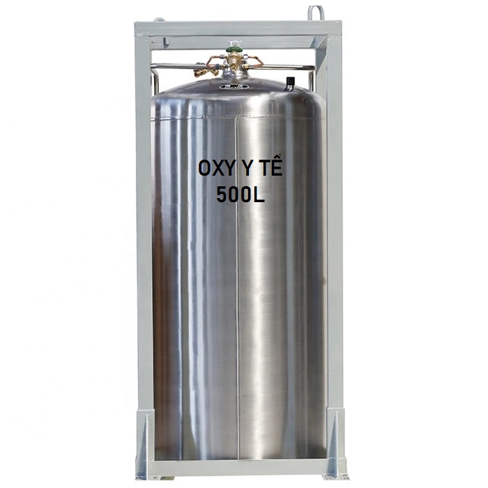 Dưỡng khí Oxy y tế bình lỏng loại DPL 500 lít