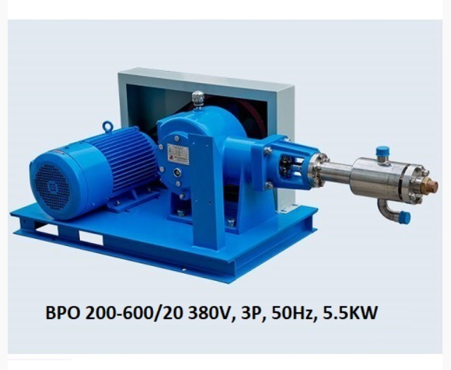 Bơm piston chịu lạnh LOX/LN2/LAR. 200-600L/h-20Mpa