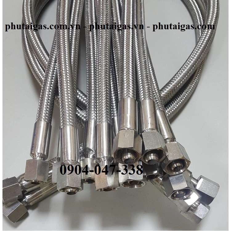 Ống mềm SUS304 chịu lạnh DN15mm, L=1.5m, WP3.0Mpa