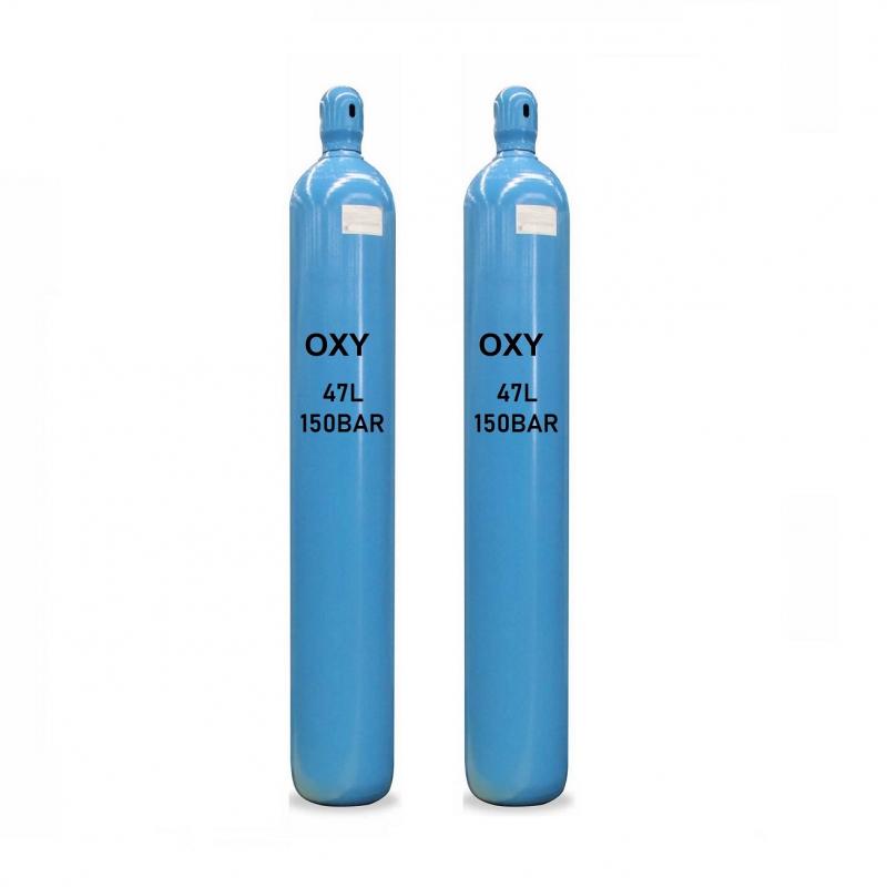 Khí oxy công nghiệp 2.6 chai 47Lít