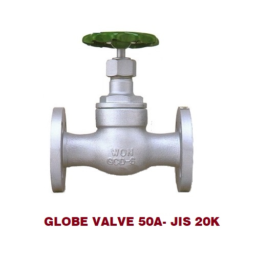 Van cầu nối bích dùng LPG, JIS 20K-50A (2”), MS Eng Korea