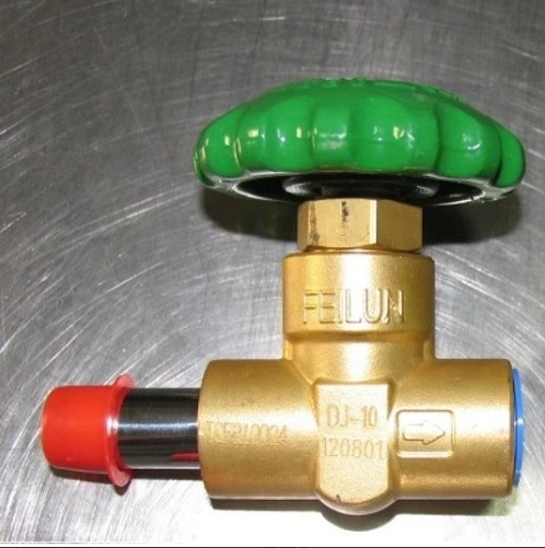 Van chịu lạnh bình lỏng DJ-10ABB xanh